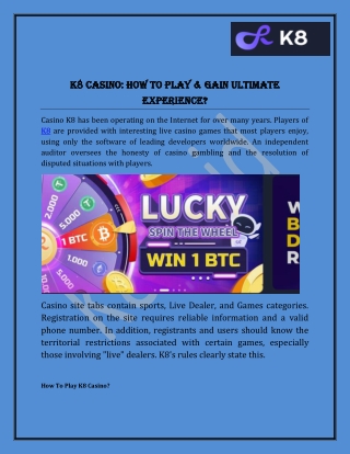 K8 Casino