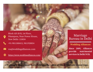 Exclusive Marriage Bureau in Delhi