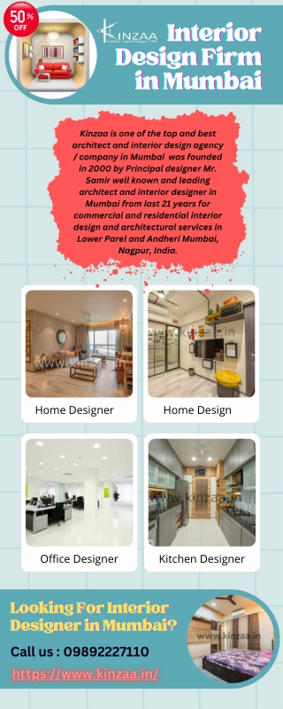 Interior Design Firm in Mumbai  Famous Architects in Mumbai  Kinzaa