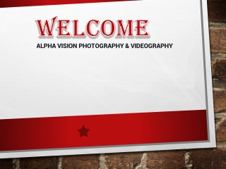 Alpha Vision Photography & Videography