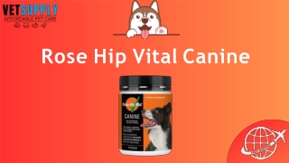 Buy Rose Hip Vital Canine Online | Free Shipping | Vetsupply