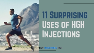 11 Surprising Uses of HGH Injections