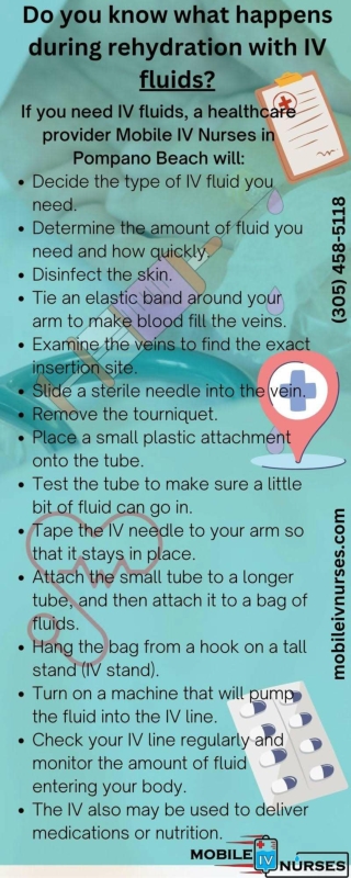 Mobile IV Nurses in Pompano Beach