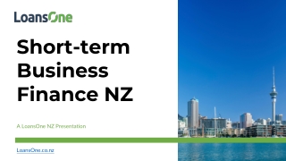 Short Term Business Finance