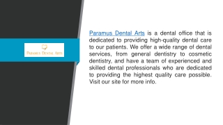 Looking For The Best Dentist In Paramus, Nj