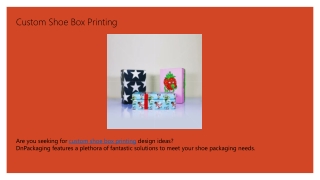Custom Shoe Box Printing