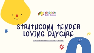 Childcare Edmonton | Strathconatenderlovingdaycare.com