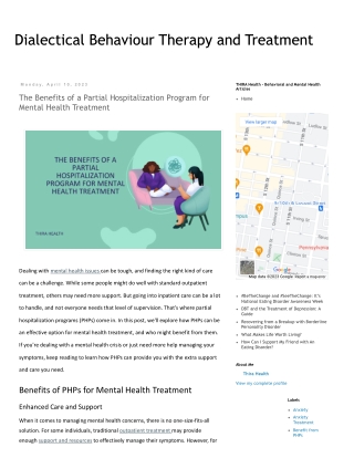 The Benefits of a Partial Hospitalization Program for Mental Health Treatment