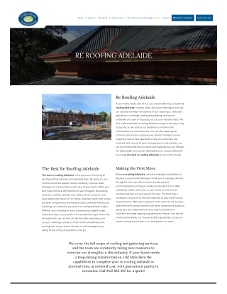 Re Roofing Adelaide