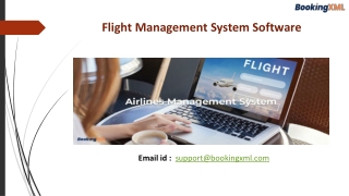 Flight Management System Software