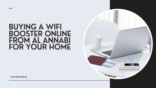 Buying a Wifi Booster Online from Al Annabi for Your Home