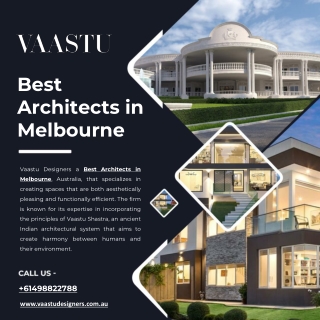 Best Architects in Melbourne - Vaastu Designers