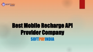 Best Mobile Recharge API Provider Company