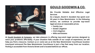 GOULD GOODWIN & CO.