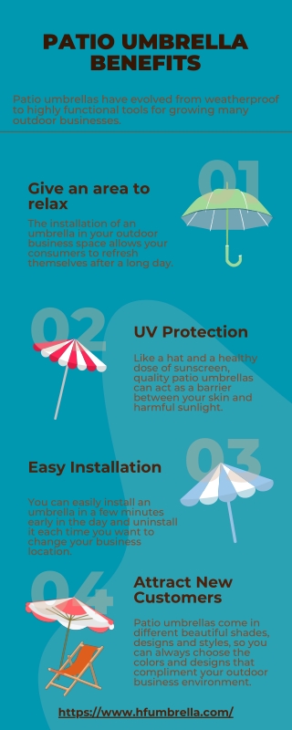 Patio Umbrella Benefits