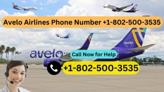 Avelo Airlines Phone Number  1-802-500-3535