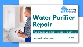 Get The Best Water Purifier Repairs in Uttam Nagar