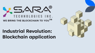 Blockchain application