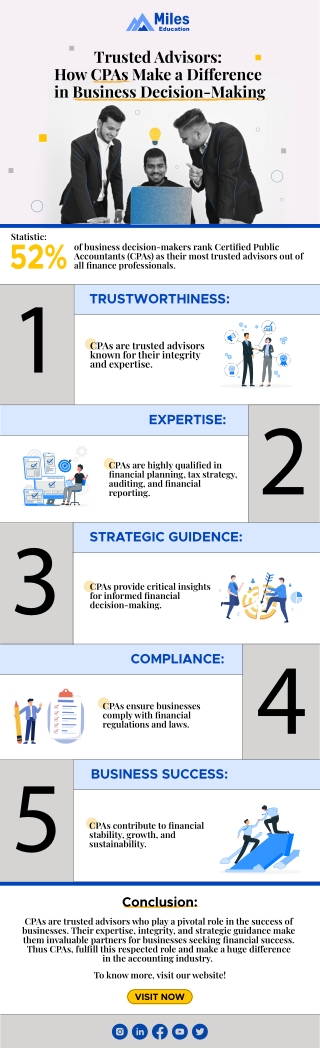 Trusted Advisors: How CPAs Make a Difference in Business Decision-Making