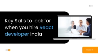 Key Skills to look for when you hire React developer India