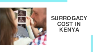 Surrogacy Cost in Kenya