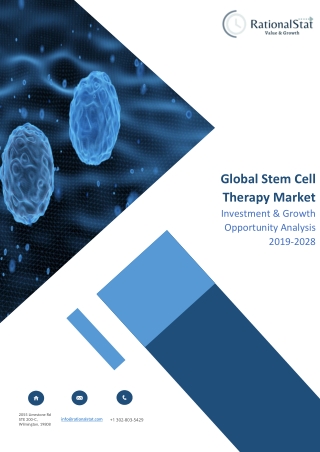 Global Stem Cell Therapy Market | RationalStat