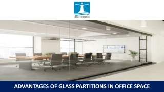 Advantages of Glass Partitions in Office Space