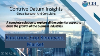 Electronic Cup Removers