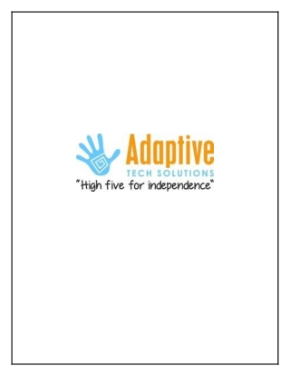 Welcome to Adaptive Tech Solutions