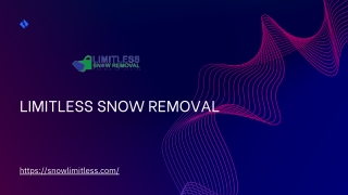 Snow Removal Service Vancouver | Snowlimitless.com
