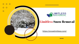Snow Removal Services in Vancouver | Limitless Snow Removal