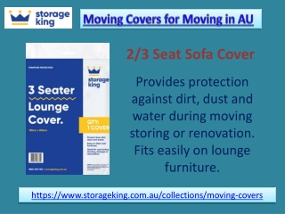 Moving Covers for Moving in AU PPT