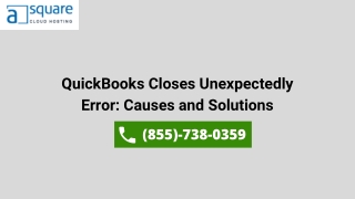 How to Fix QuickBooks Closing Unexpectedly