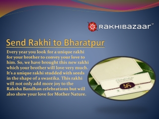 Rakhi Delivery in  Small City's,Rakhibazaar.com