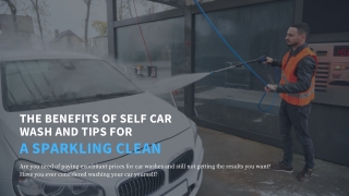 Get Your Ride Ready for Summer with a Self Car Wash