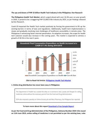 The ups and downs of PHP 25 billion Health Tech Industry in the Philippines: Ken