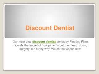 Discount Dentist