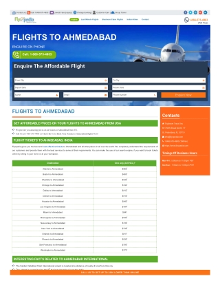 Our flights to Ahmedabad from USA are budget-friendly – book now.