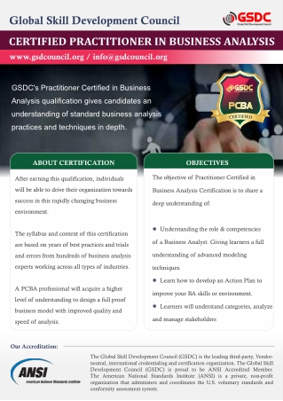 Boost your career by acquiring Business Analyst Certification