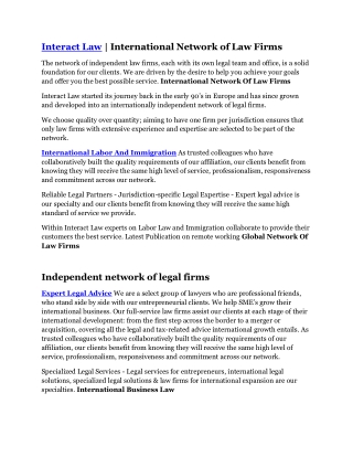 Reliable Legal Partners