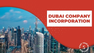 Dubai Company Incorporation