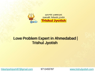 Love Problem Expert in Ahmedabad | Trishul Jyotish