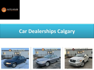 Car Dealerships Calgary