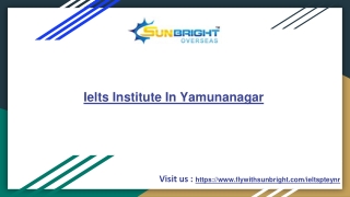 Ielts Institute In Yamunanagar