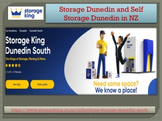 Storage Dunedin and Self Storage Dunedin in NZ PPT