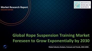 Rope Suspension Training Market Foreseen to Grow Exponentially by 2030