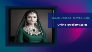 Online Jewellery Stores