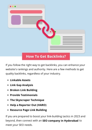 How To Get Backlinks?