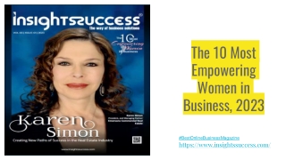 The 10 Most Empowering Women in Business, 2023_