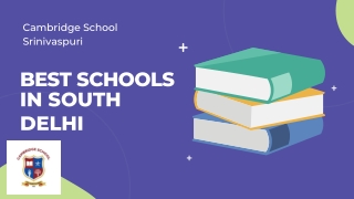 Best Schools in South Delhi